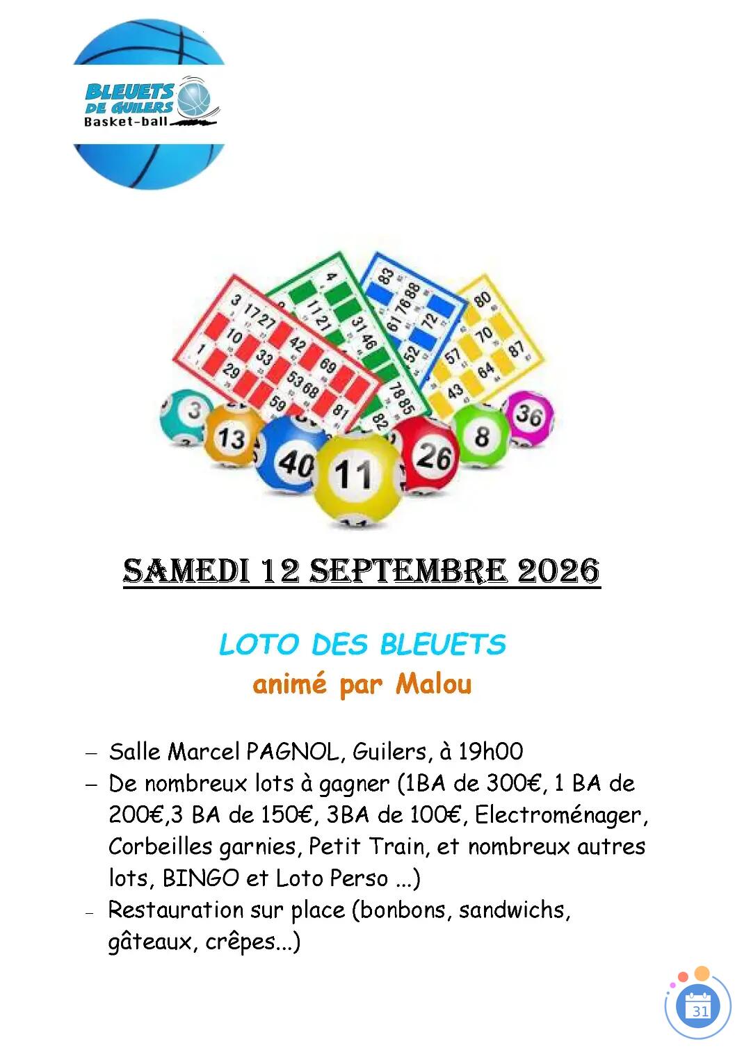 Image LOTO DES BLEUETS (photo 1)
