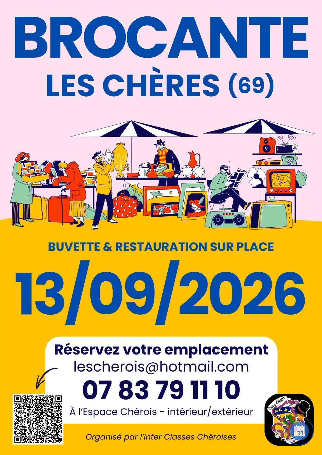 Image Vide greniers de l'Inter Classes Chéroises (photo 1)
