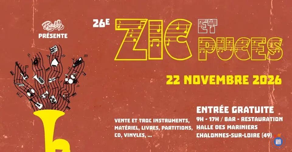 Image Zik et Puces 26 ème édition Vente, échange de tout sur la musique (photo 1)