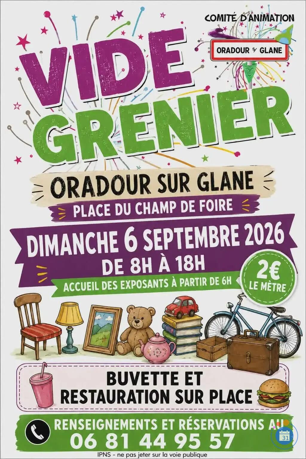 Image Vide grenier du Comité d'animation (photo 1)