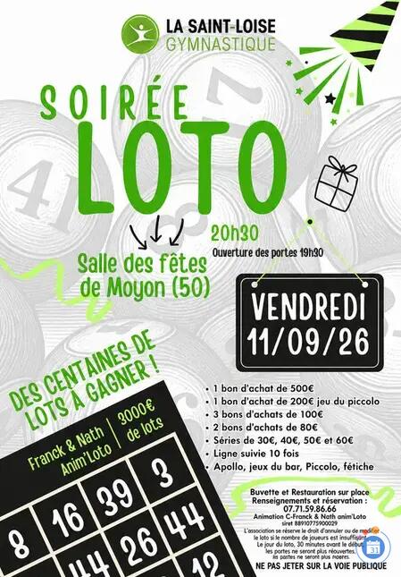 Image SUPER LOTO ANIME PAR NATHALIE CAILLOT (photo 1)