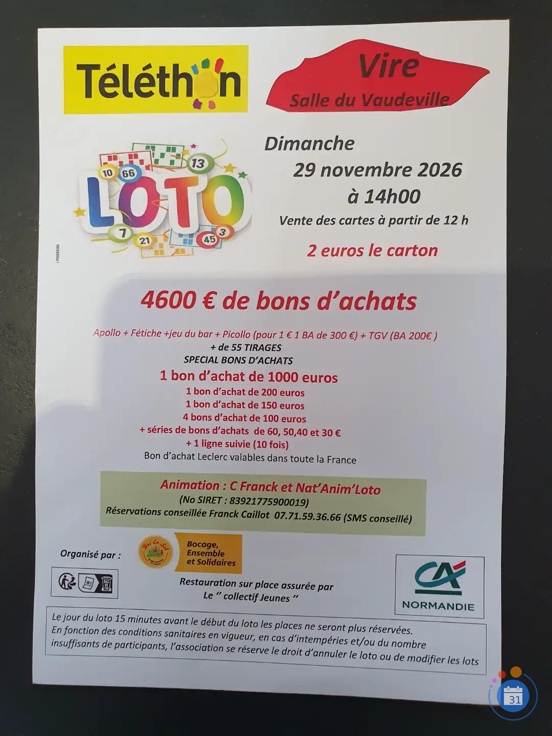 Image HYPER LOTO ANIME PAR NATHALIE CAILLOT (photo 1)