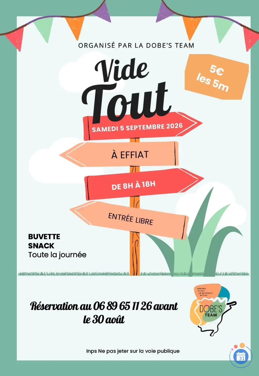 Image Vide tout (photo 1)