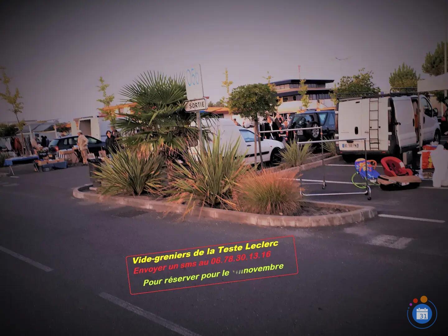 Image vide greniers BROCANTE PARKING LECLERC LA TESTE 33260 (photo 2)