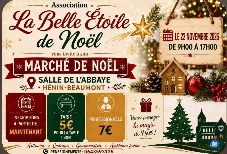 Image Marché de noël de l association la belle étoile de noël (photo 2)