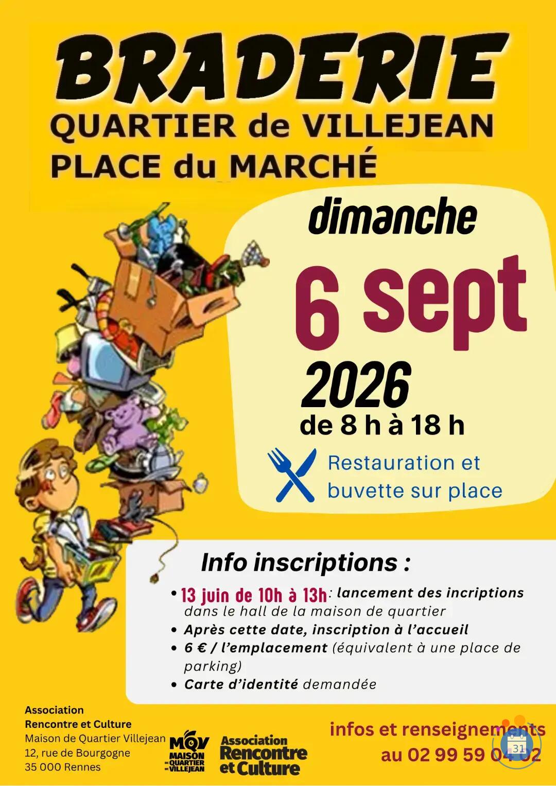 Image Braderie de Villejean (photo 1)