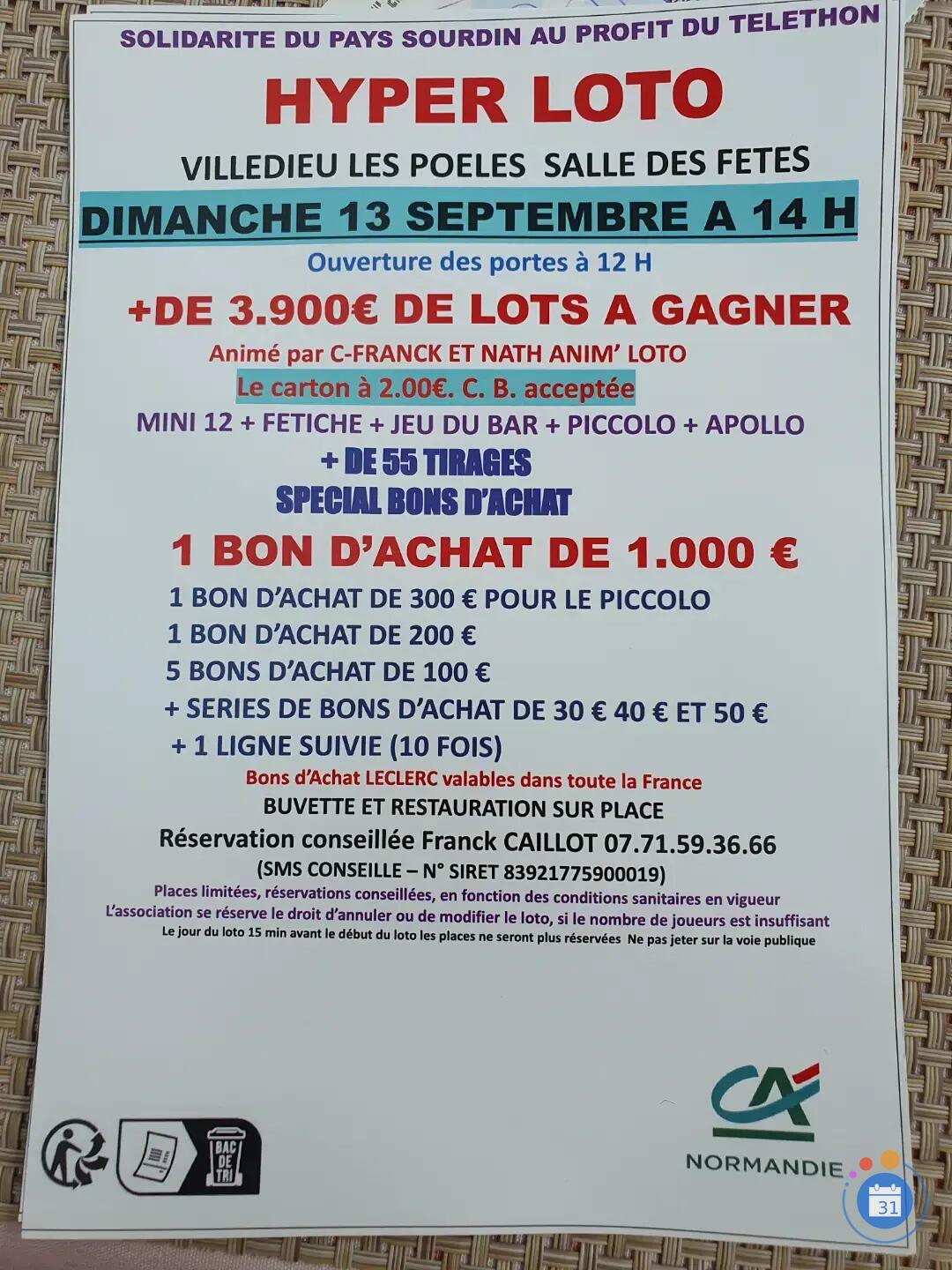 Image HYPER LOTO ANIME PAR NATHALIE CAILLOT (photo 1)