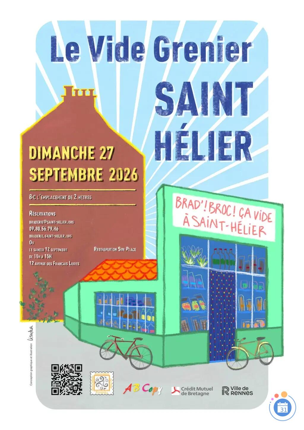 Image Vide greniers Saint-Hélier (photo 1)