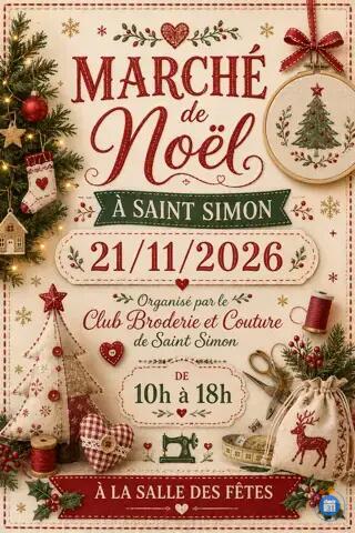 Image Marché de Noël de saint simon Village Gabarrier (photo 1)