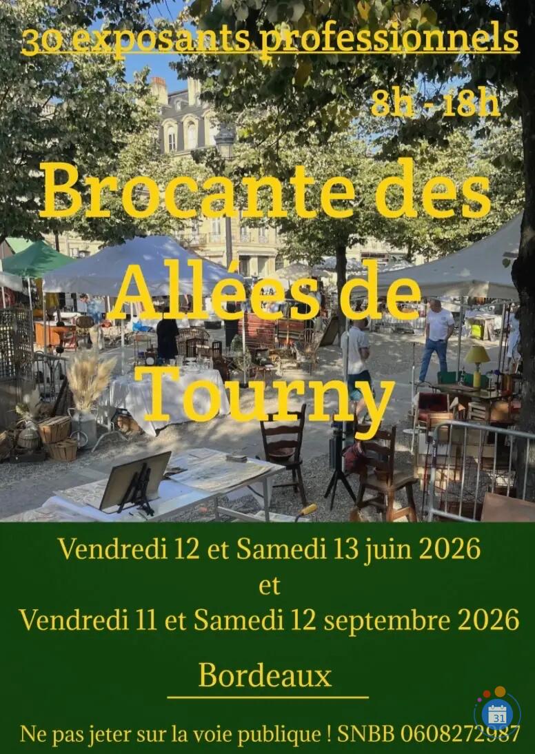 Image Brocante Professionnelle des Allées de Tourny (photo 1)