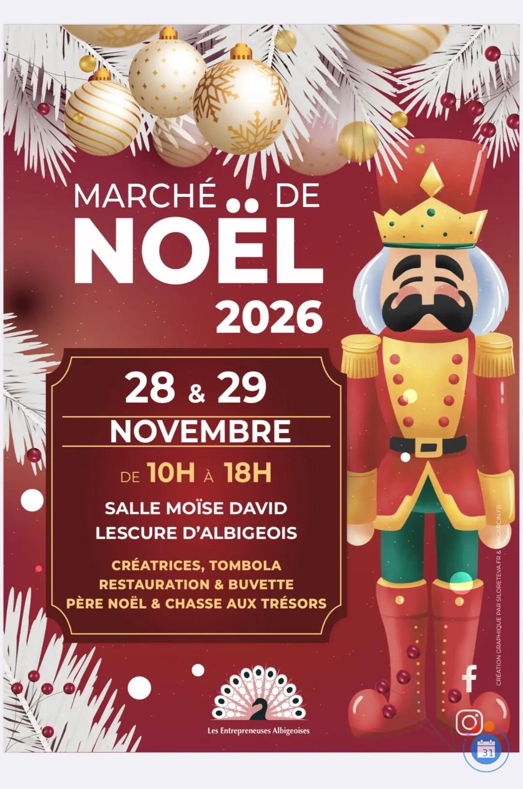 Image Marché de Noël des Entrepreneuses Albigeoises (photo 1)