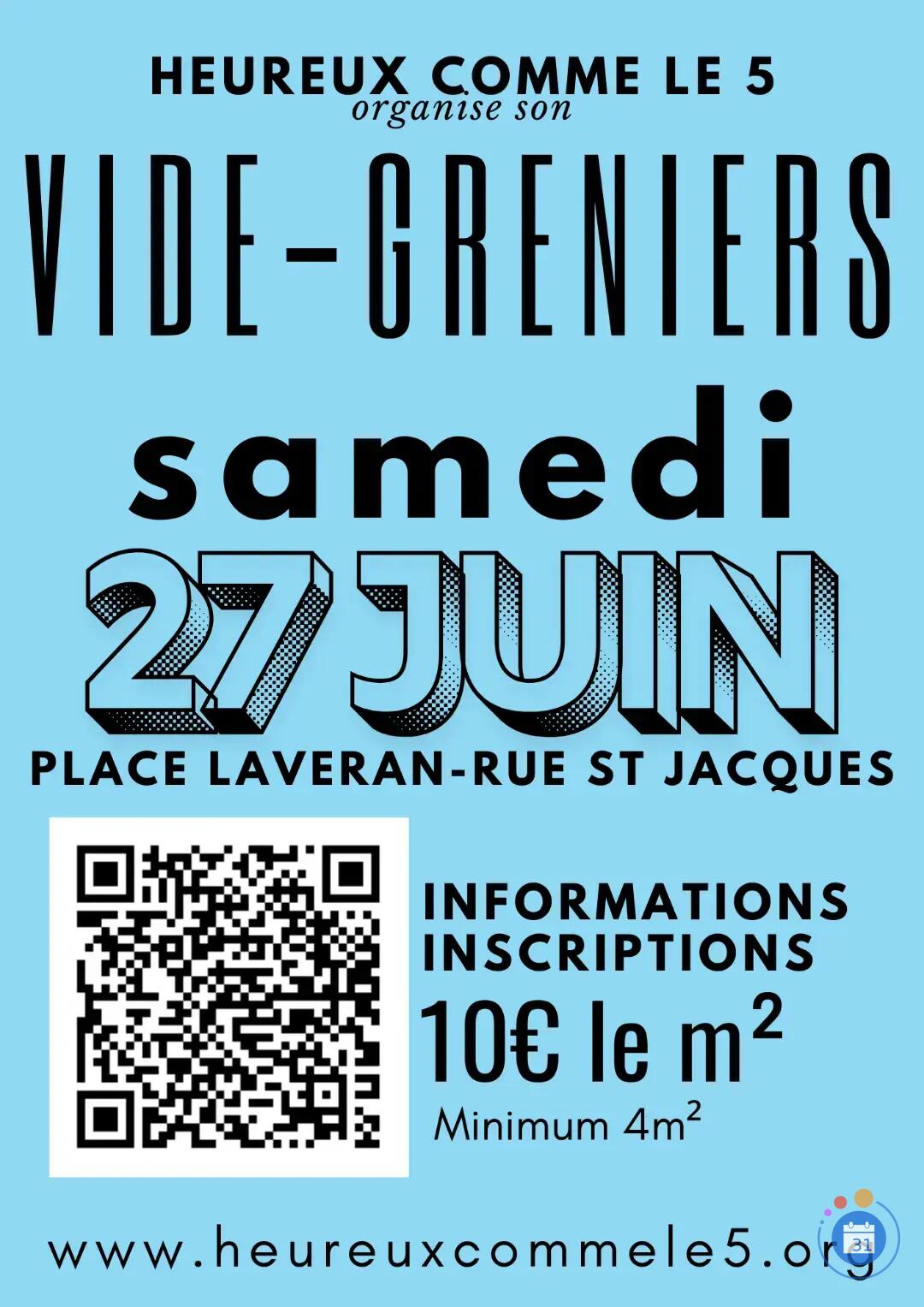 Le Grand Vide-Greniers de la Rue Saint-Jacques. Paris 5