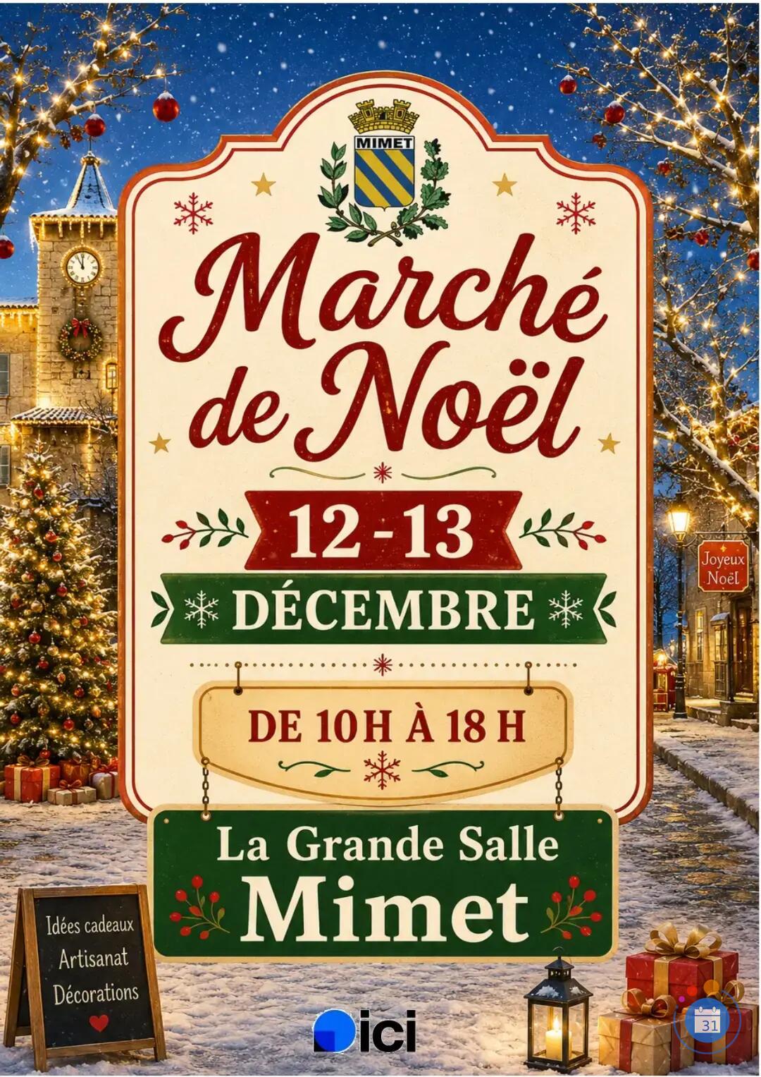 Image Marché de Noél de Mimet (photo 1)