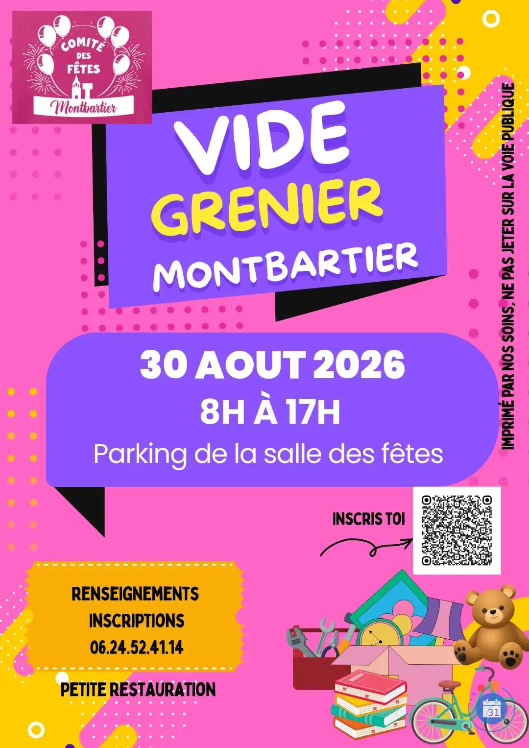Image Vide grenier / Vide dressing de Montbartier (photo 1)