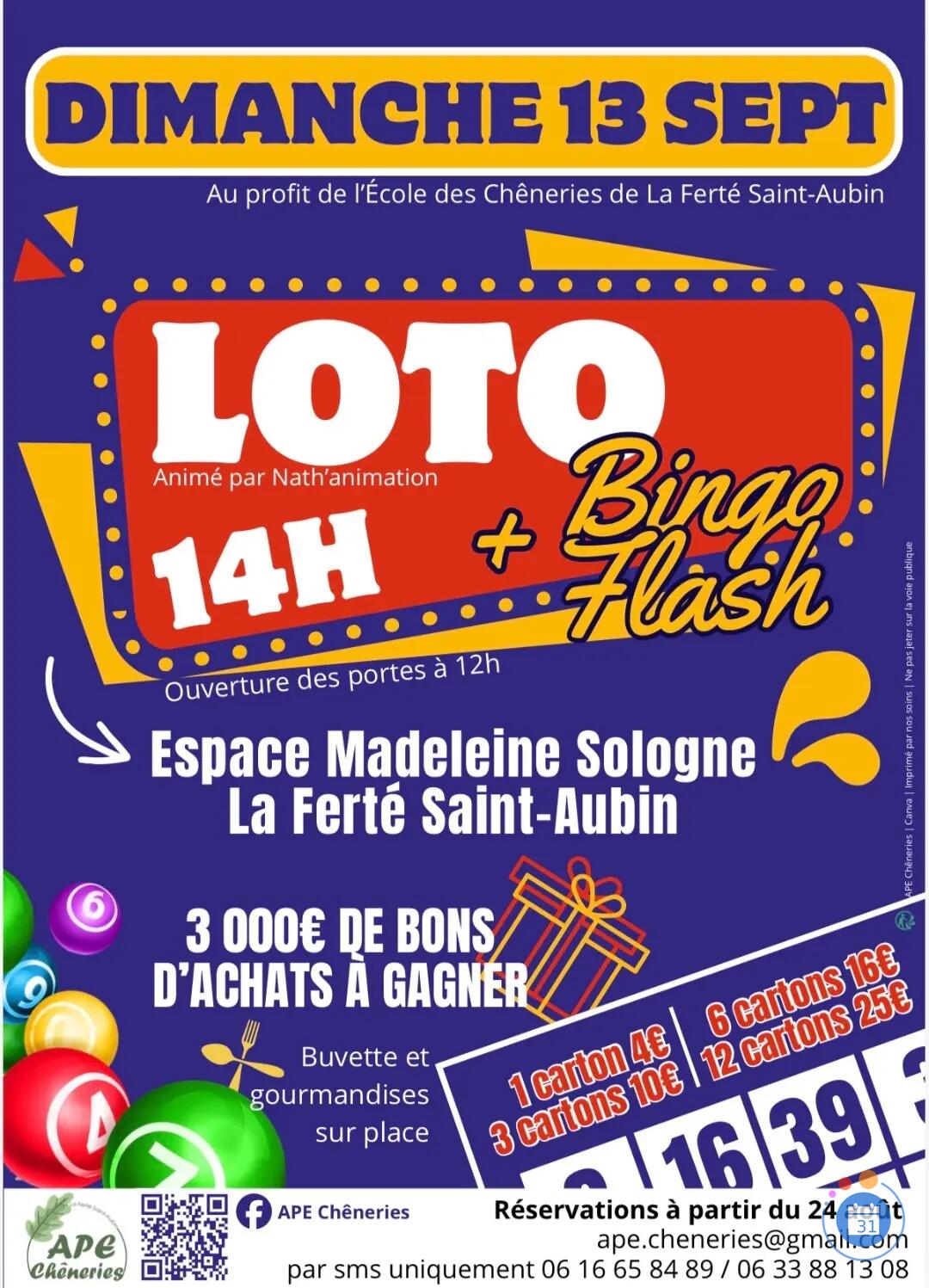 Image Loto de l’APE des Chêneries (photo 1)