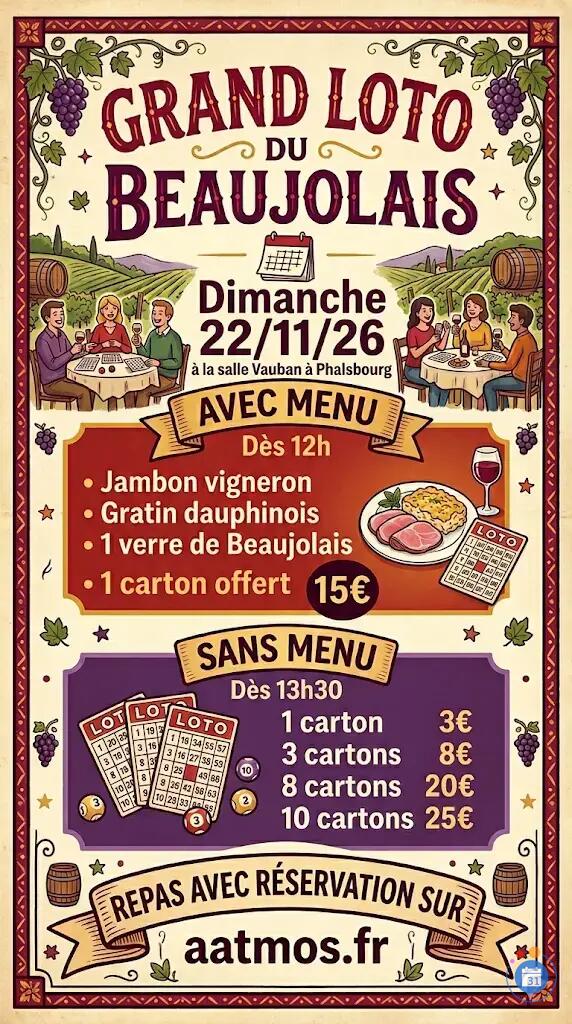 Image GRAND LOTO DU BEAUJOLAIS (photo 1)