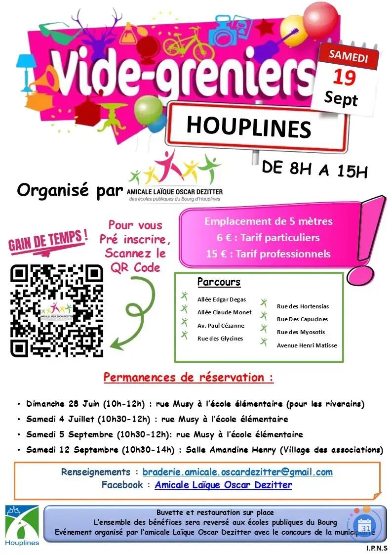 Image Vide-Greniers de l'Amicale Laïque Oscar Dezitter (photo 1)