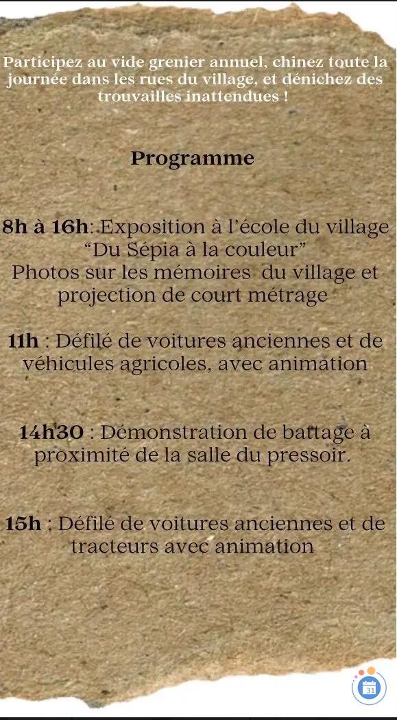 Image Vide- grenier, exposition de véhicules anciens (photo 2)