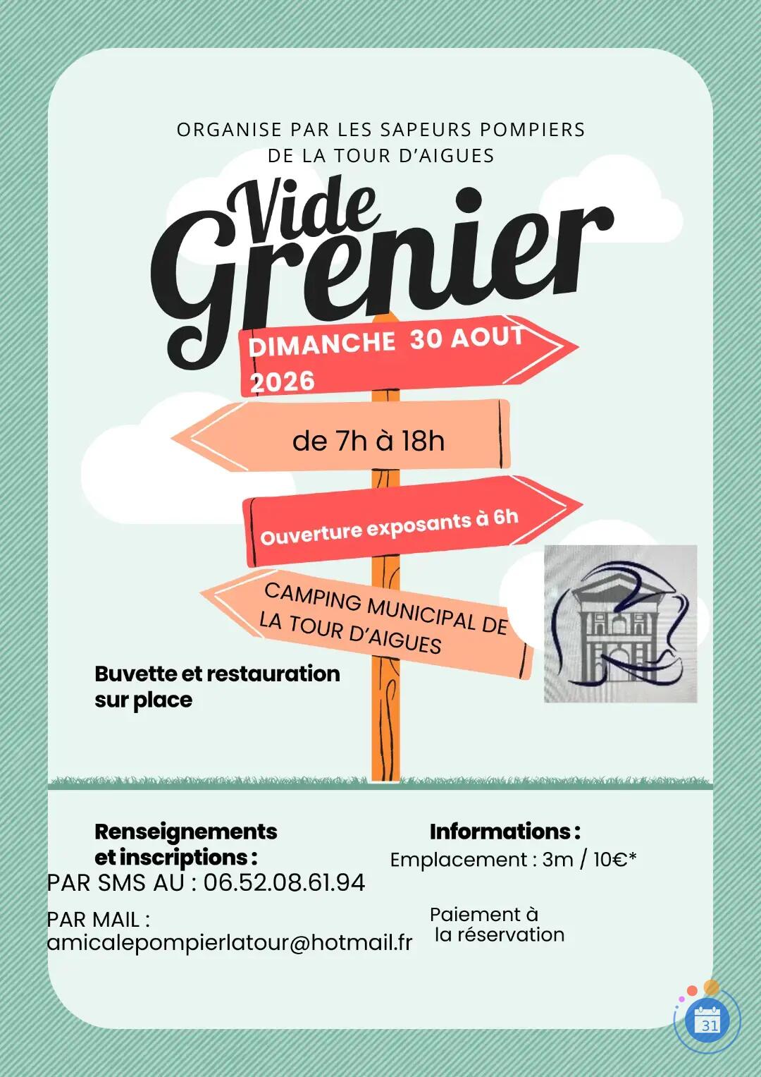 Image vide grenier des sapeurs pompiers (photo 1)
