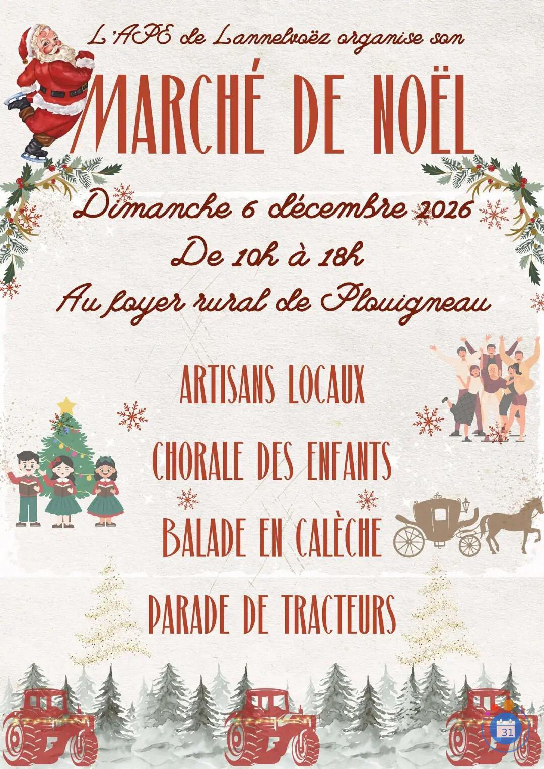 Image Marché de Noël de l’APE de Lannelvöez (photo 1)