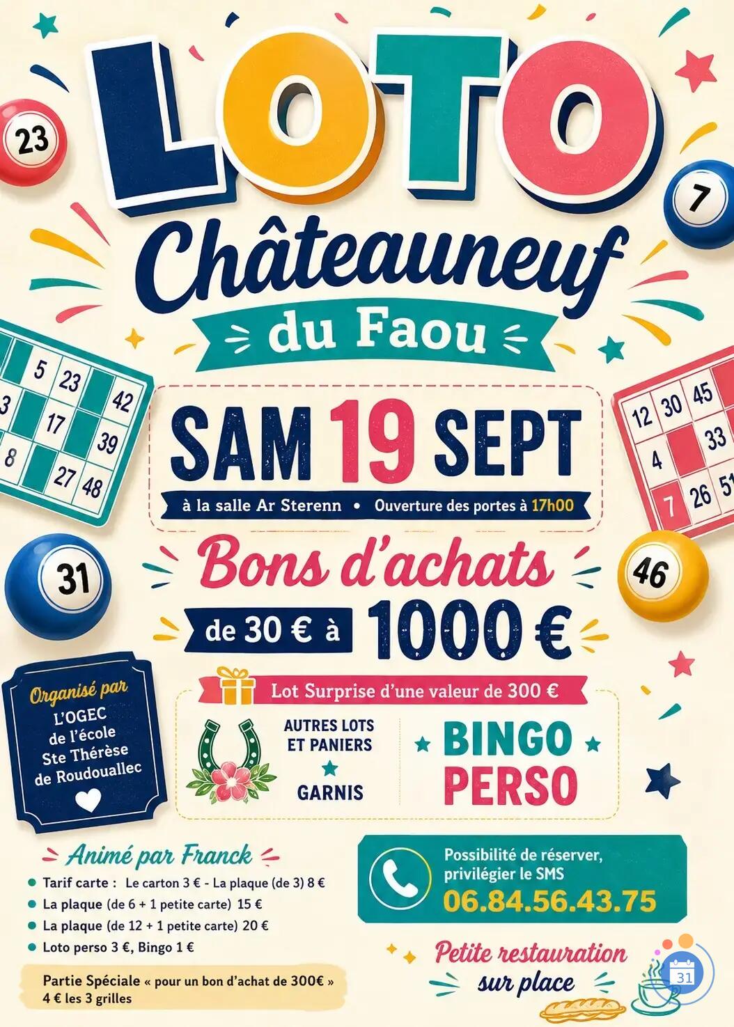 Image Loto de L'Ogec de l’école Ste Thérèse (photo 1)