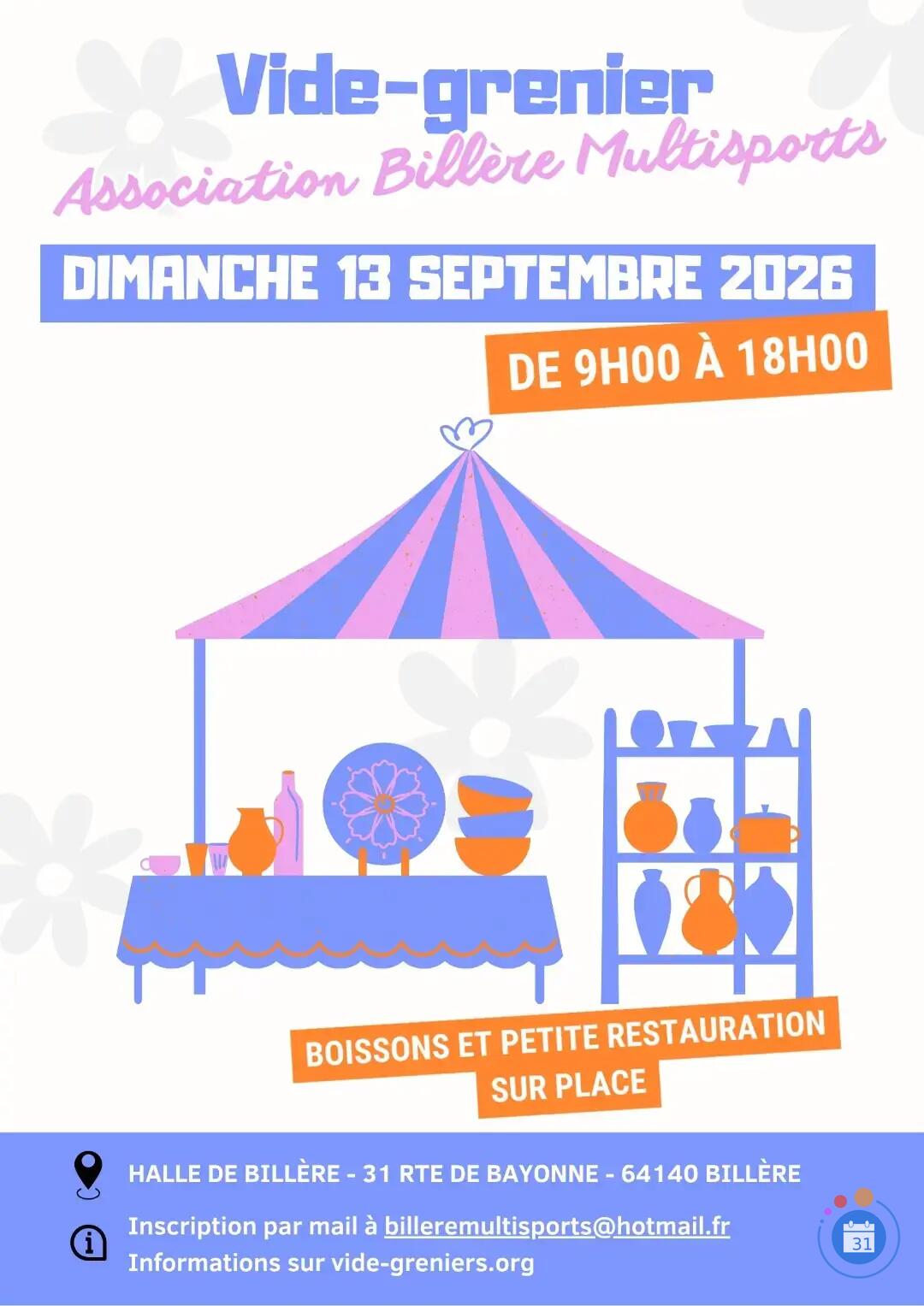 Image Vide-Grenier de BillèreMultisports (photo 1)