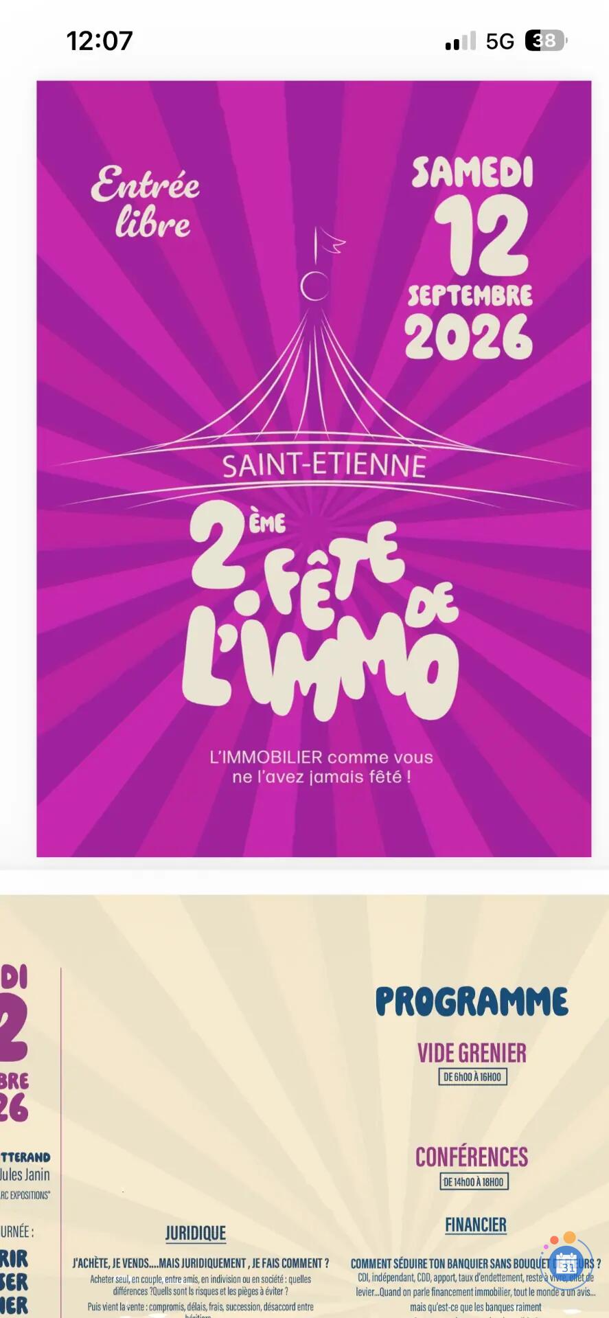 Image Vide grenier FÊTE de l’immo, association Ass’Hum (photo 1)