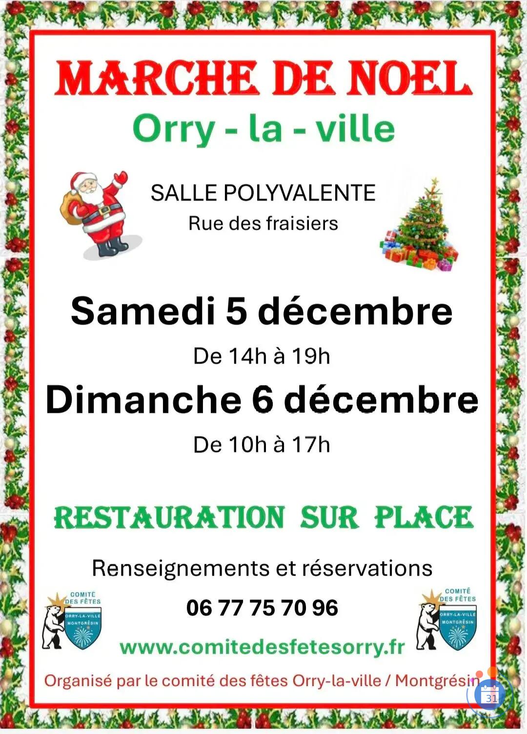 Image Marché de Nöel Orry la Ville (photo 1)