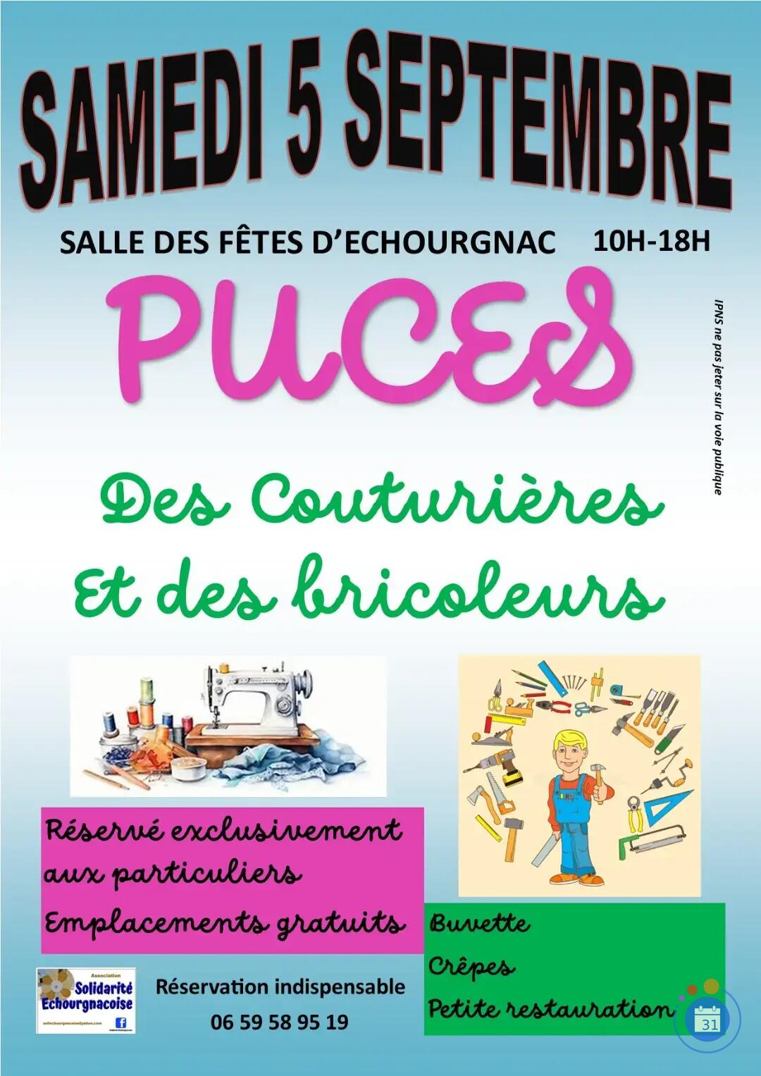 Image PUCES DES COUTURIERES ET PUCES DES BRICOLEURS (photo 1)