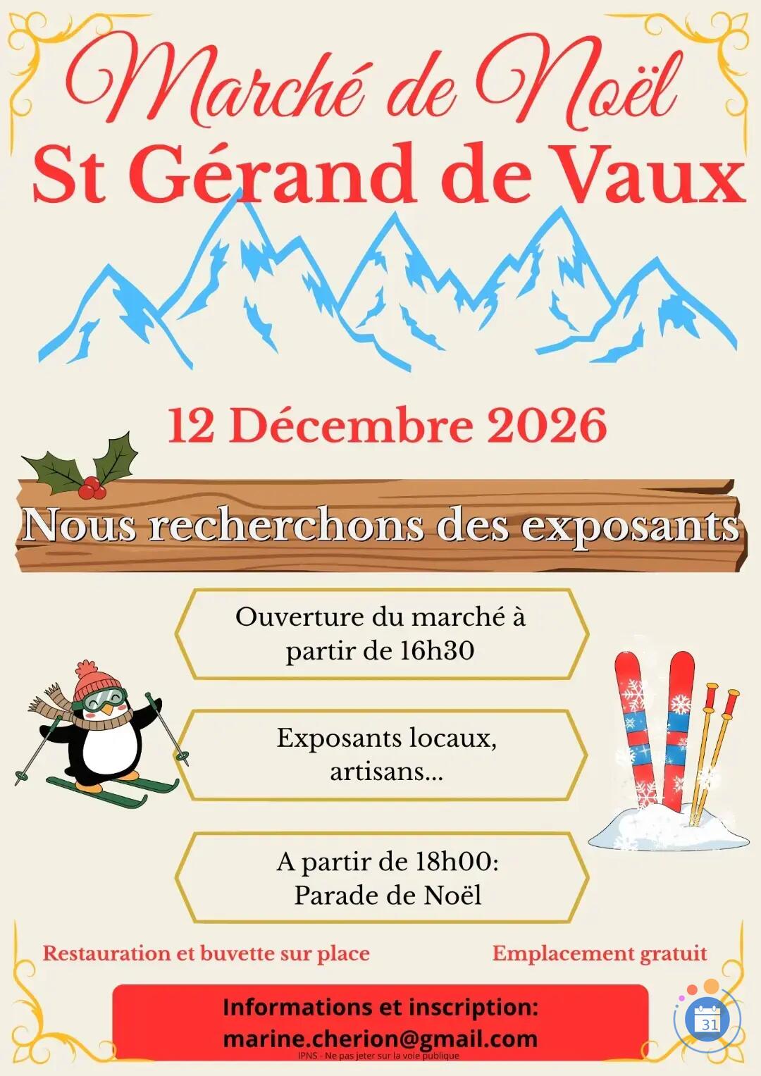 Image Marché de Noël des Amis de la parade (photo 1)