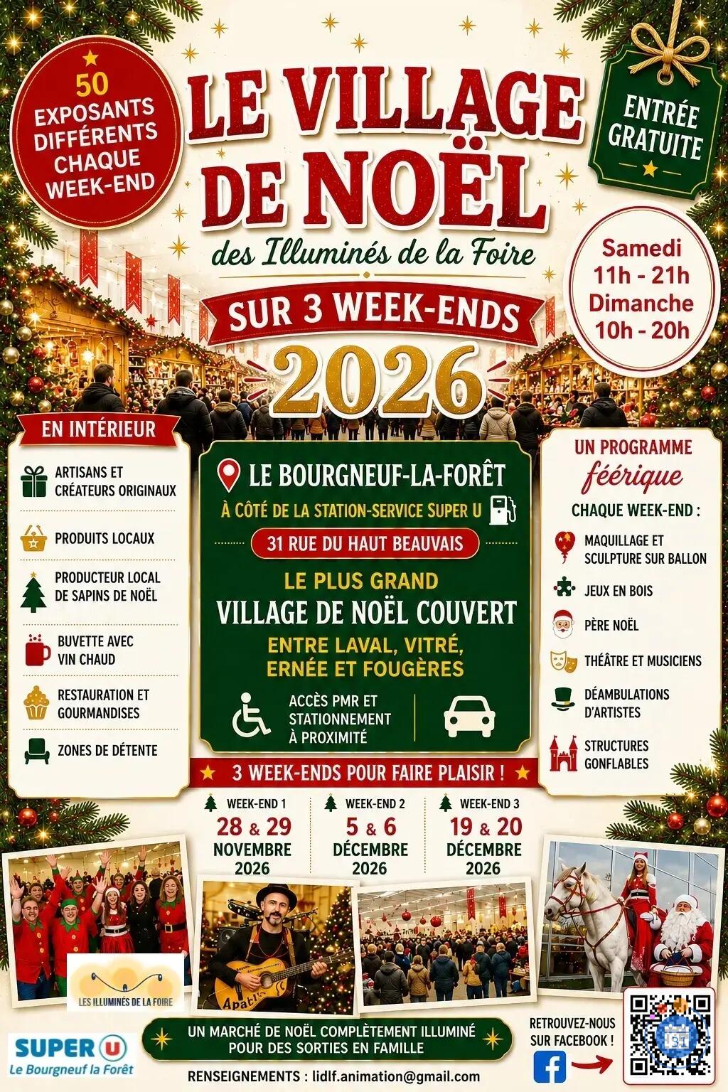 Image Le Village de Noël des Illuminés 2026 (photo 1)