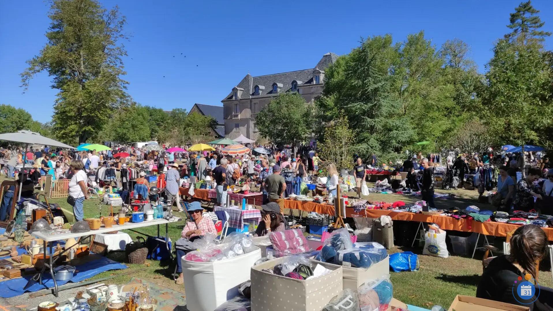 Image Grand Vide-Grenier agas au Domaine de Combelles (photo 2)