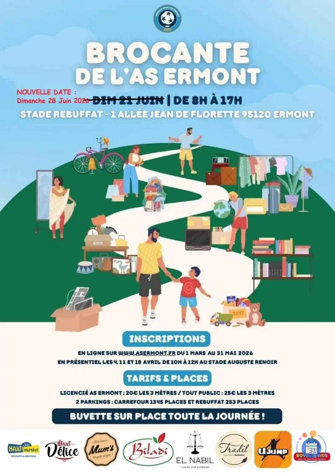 Brocante de l'AS Ermont