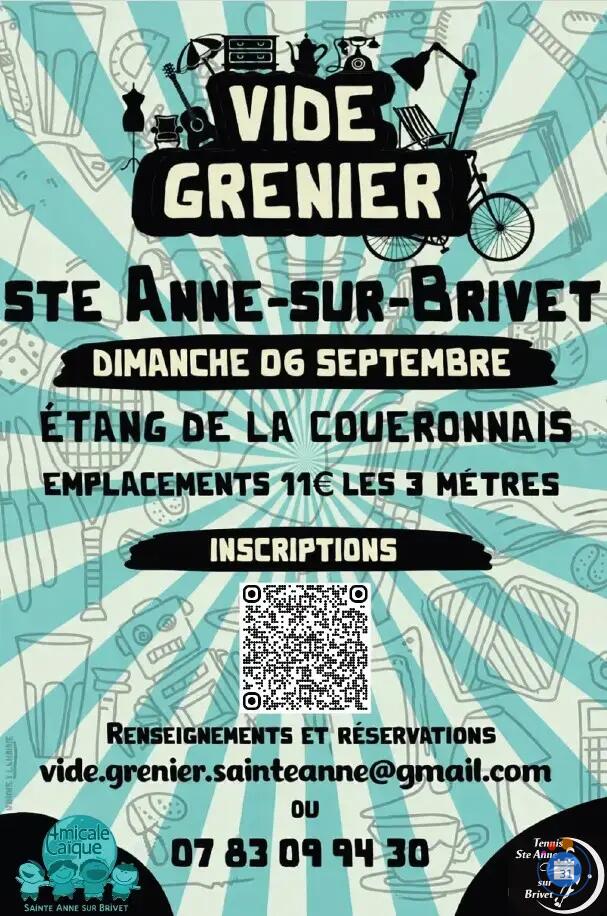 Image Vide-grenier Sainte Anne sur Brivet (photo 1)