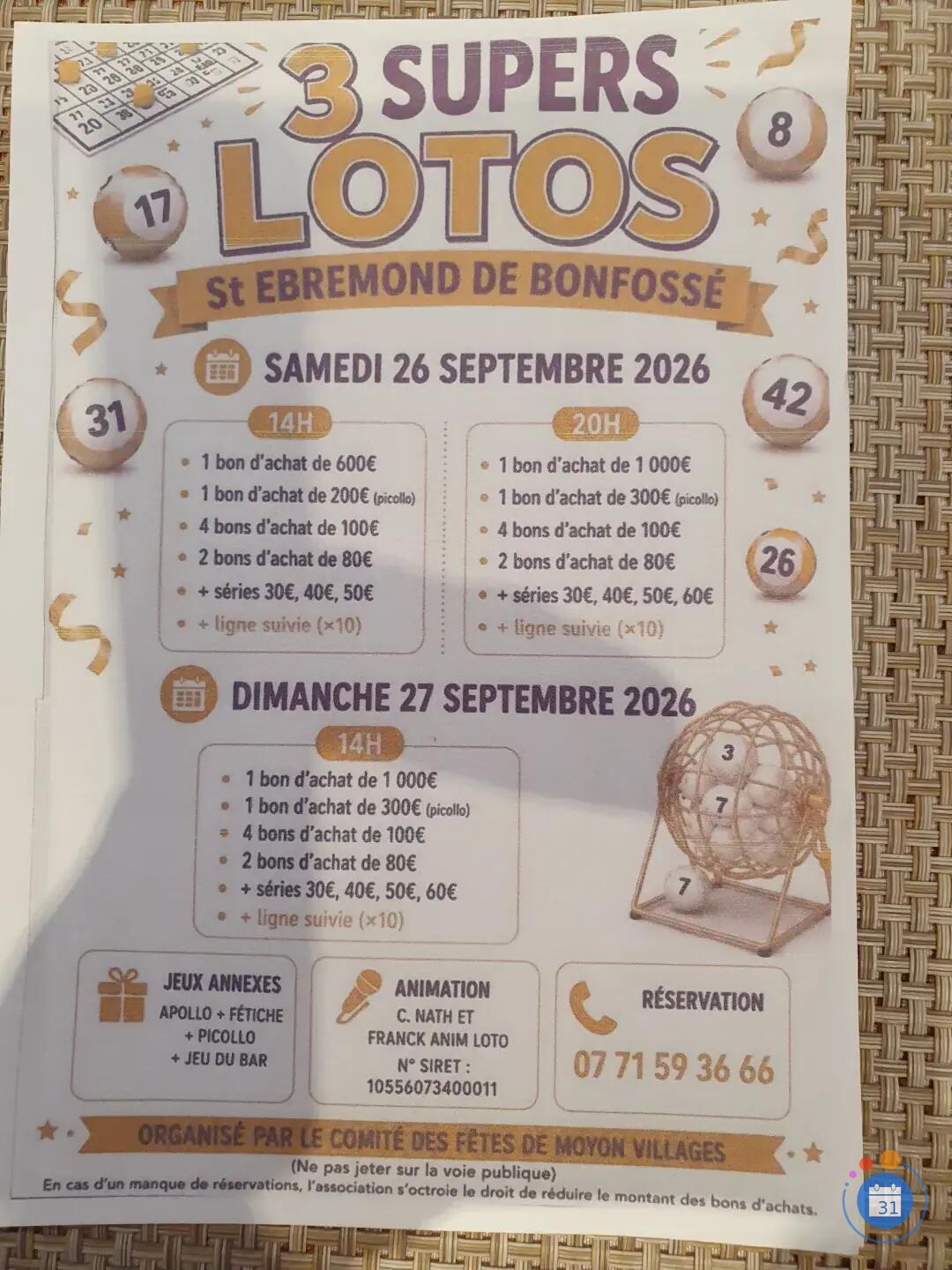 Image 3 HYPERS LOTOS ANIMES PAR NATHALIE CAILLOT (photo 1)