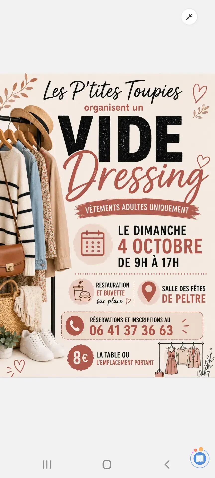 Image vide dressing adulte homme et femme de la taille S a plus (photo 1)