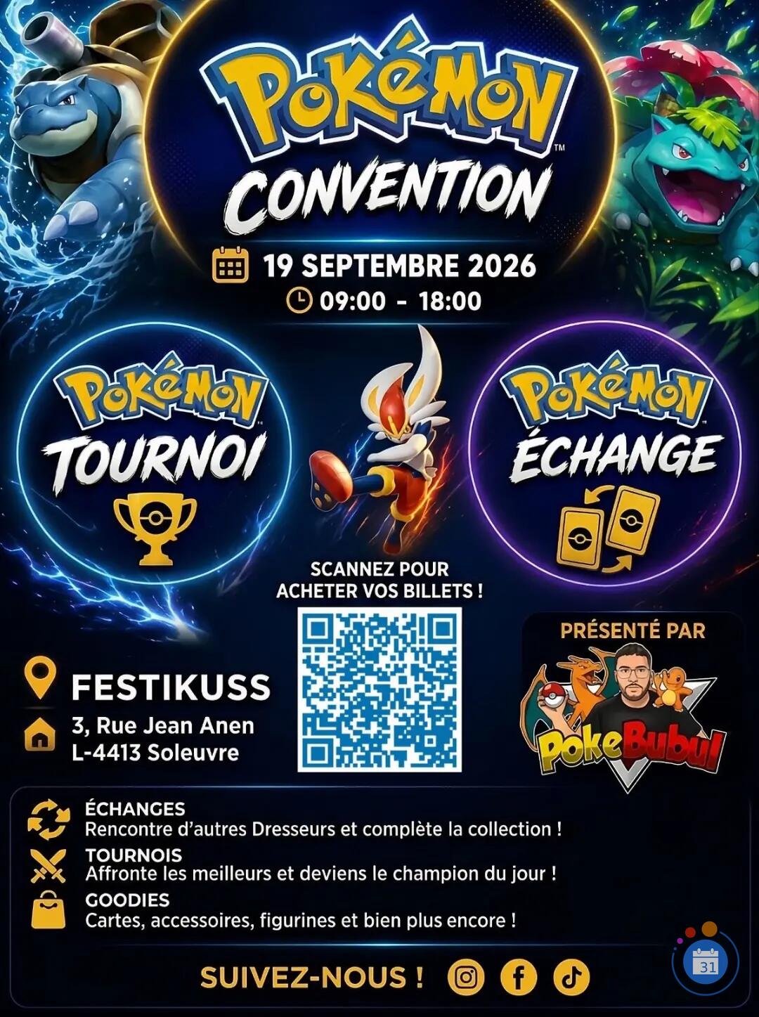 Image Convention Pokémon (TCG) (photo 1)