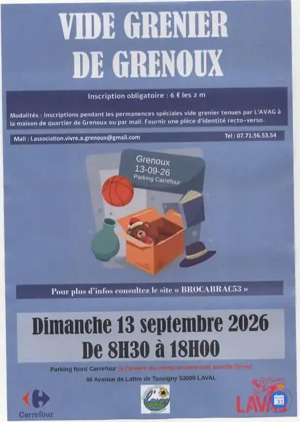 Image Vide grenier de grenoux (photo 1)