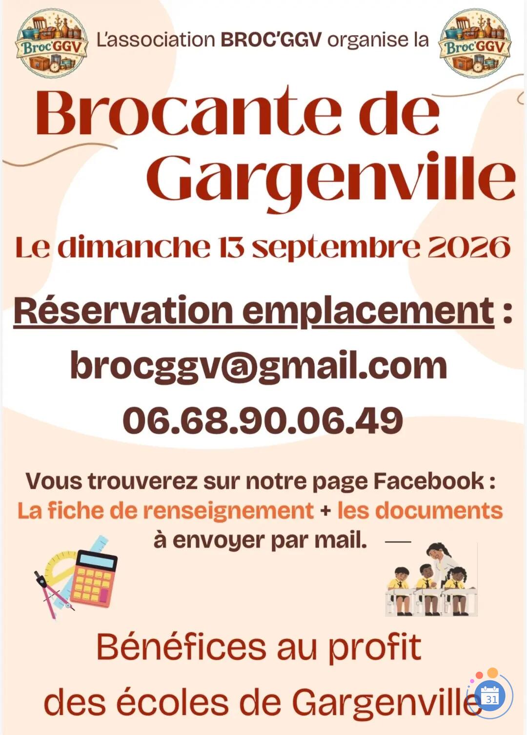 Image Brocante de Gargenville le 13 septembre 2026 (photo 2)