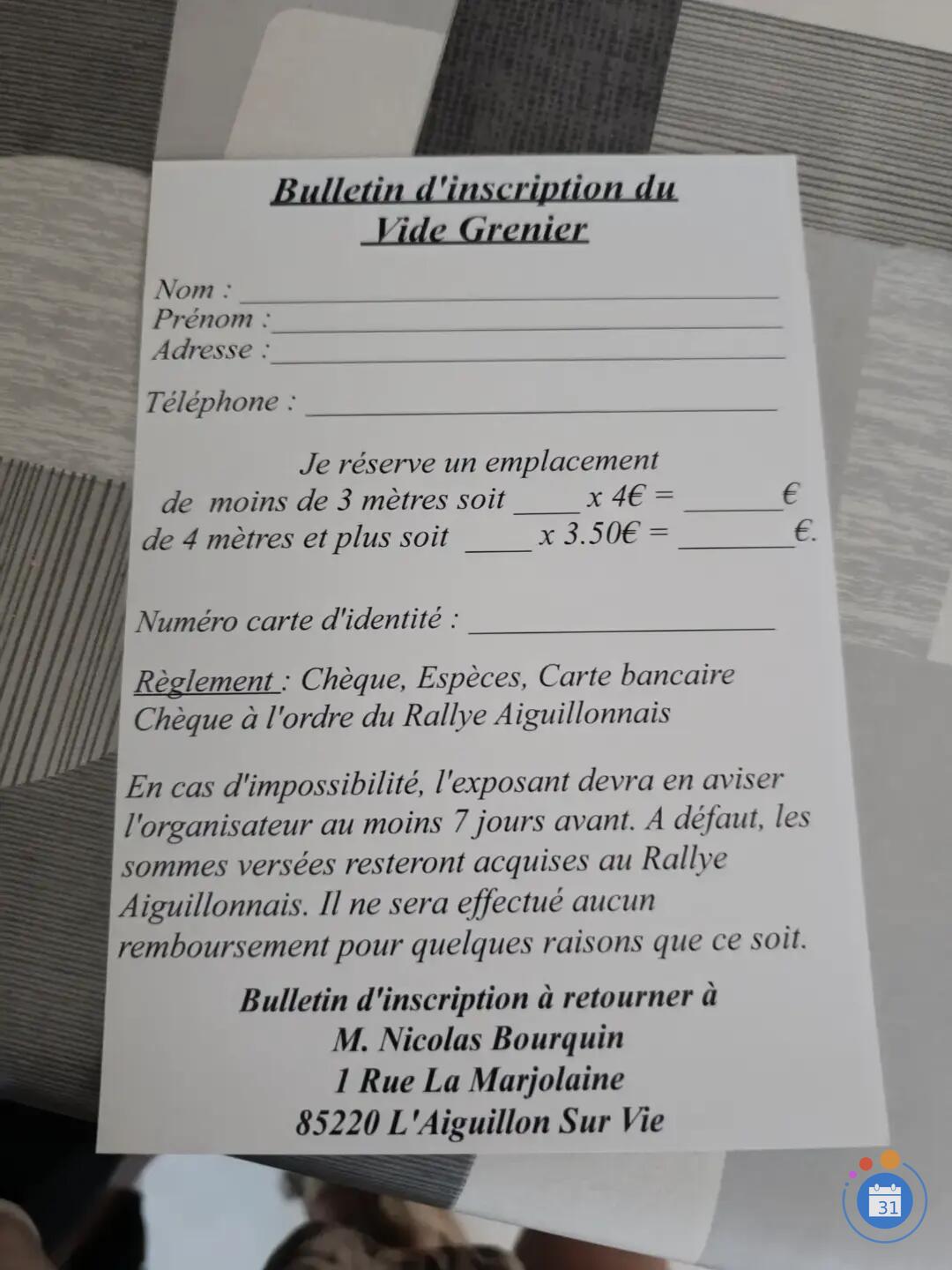 Image Vide grenier (photo 1)