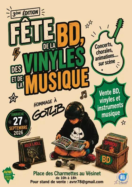 Image Fête de la BD des Vinyles et de la Musique 2026 (photo 1)