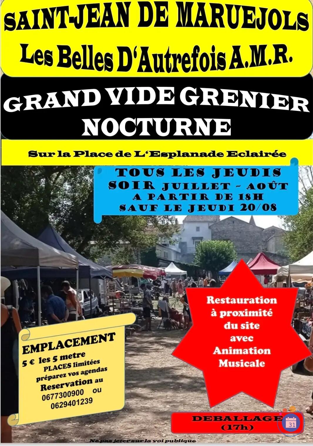 Image Grand vide grenier nocturne (photo 1)