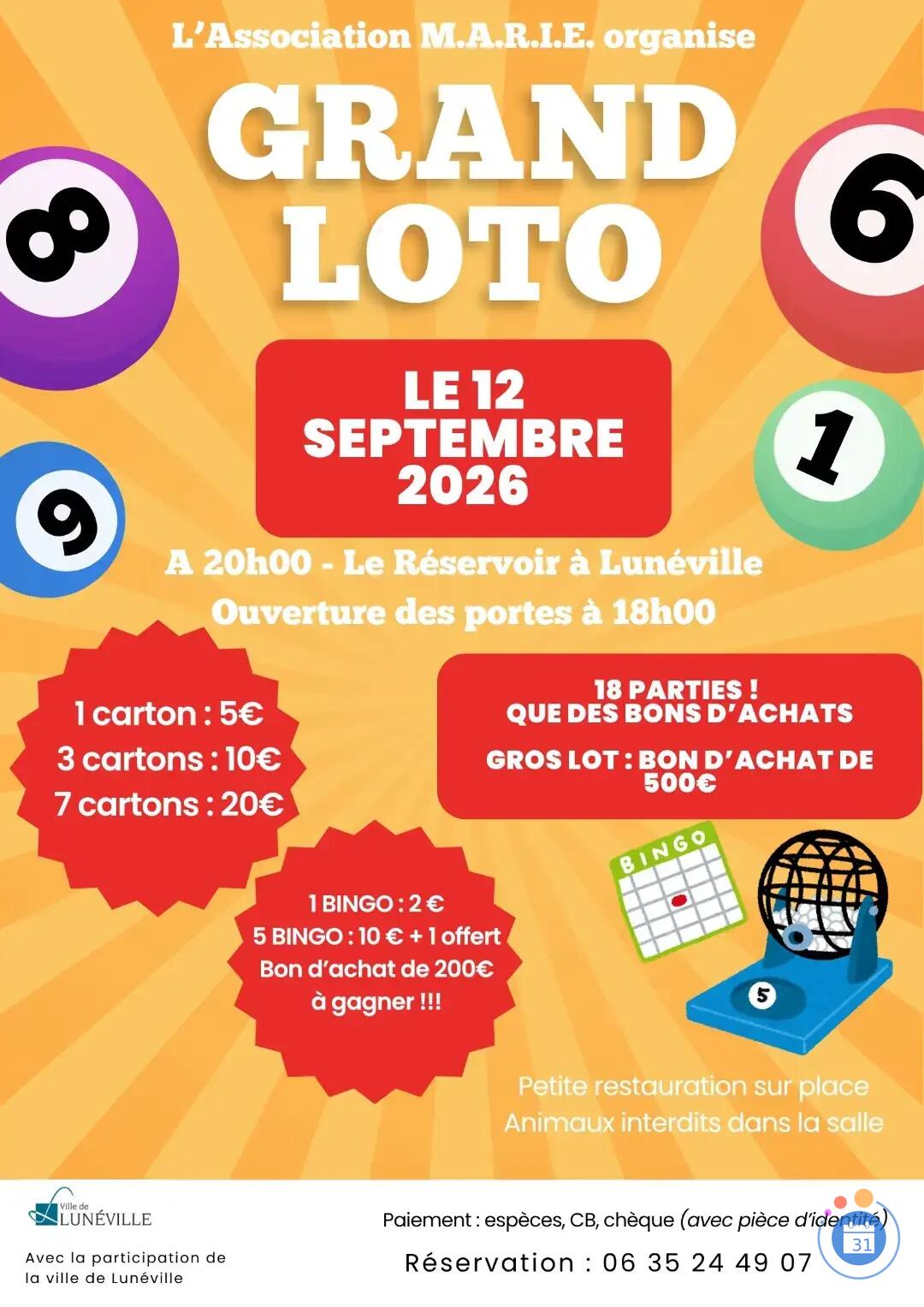 Image Grand loto ! (photo 1)