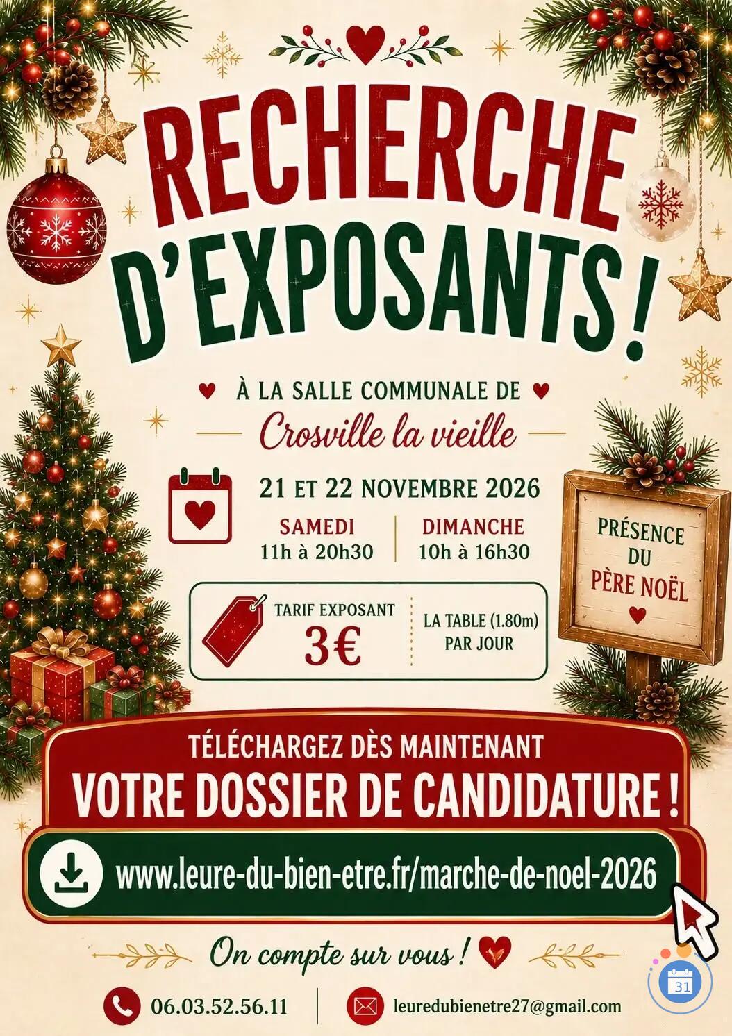 Image Marché de Noël de Crosville la Vieille (photo 1)