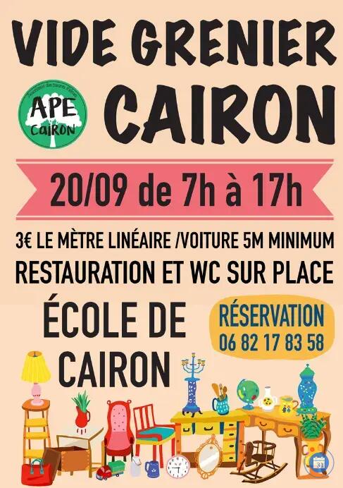 Image Vide Grenier APE Cairon (photo 1)