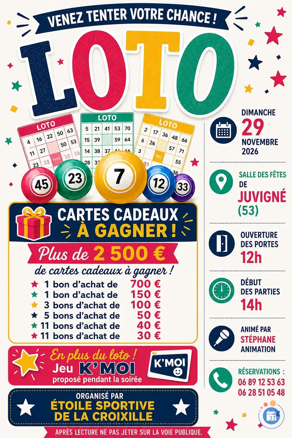 Image Super Loto Animation stéphane (photo 1)