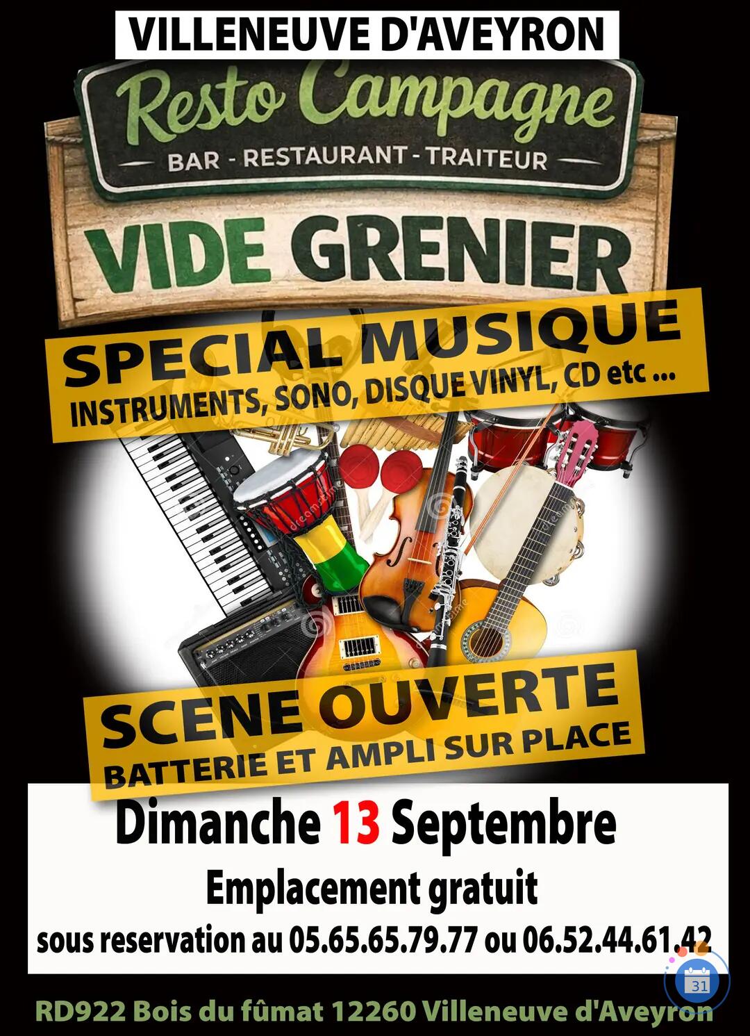 Image Vide Grenier SPECIAL MUSIQUE (photo 1)