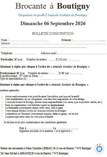 Image Brocante amicale scolaire (photo 2)