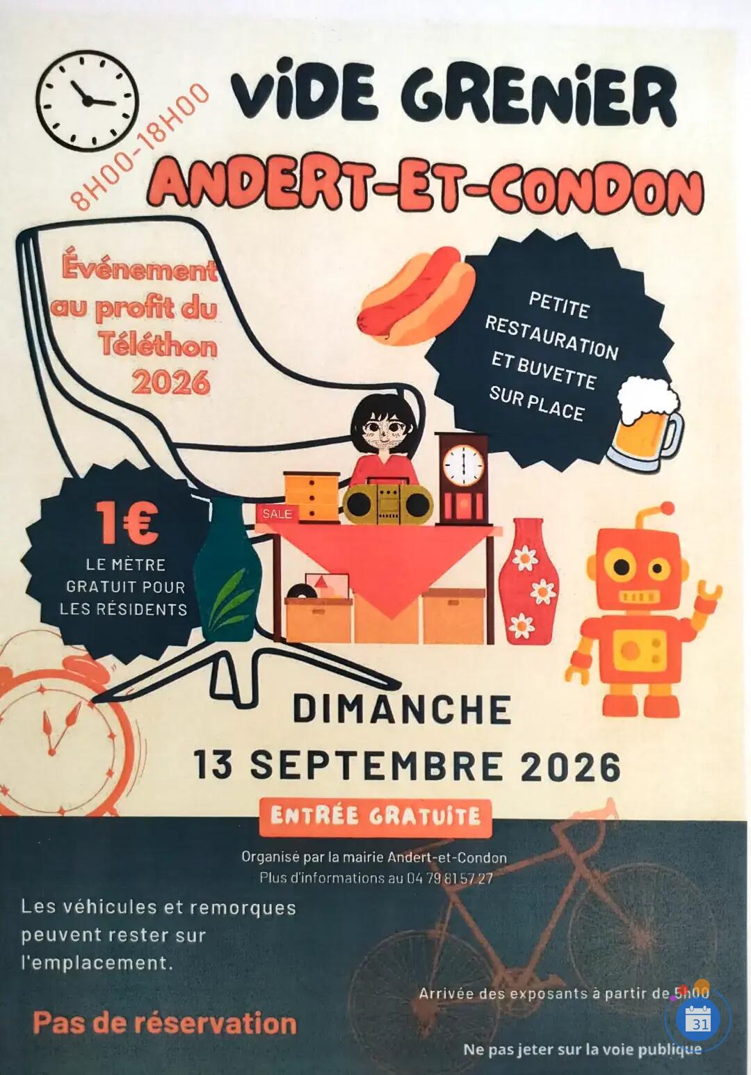 Image Vide-Grenier ANDERT ET CONDON (photo 1)