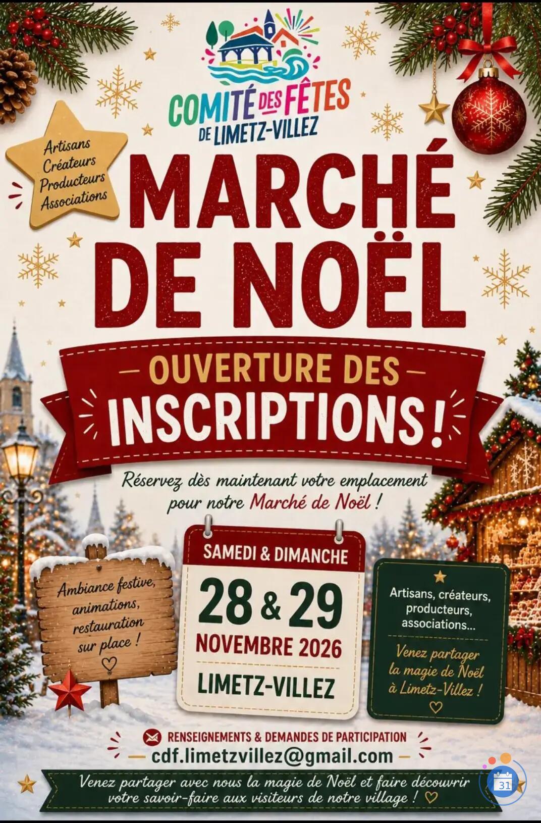 Image Marché de Noël de Limetz-Villez (photo 1)